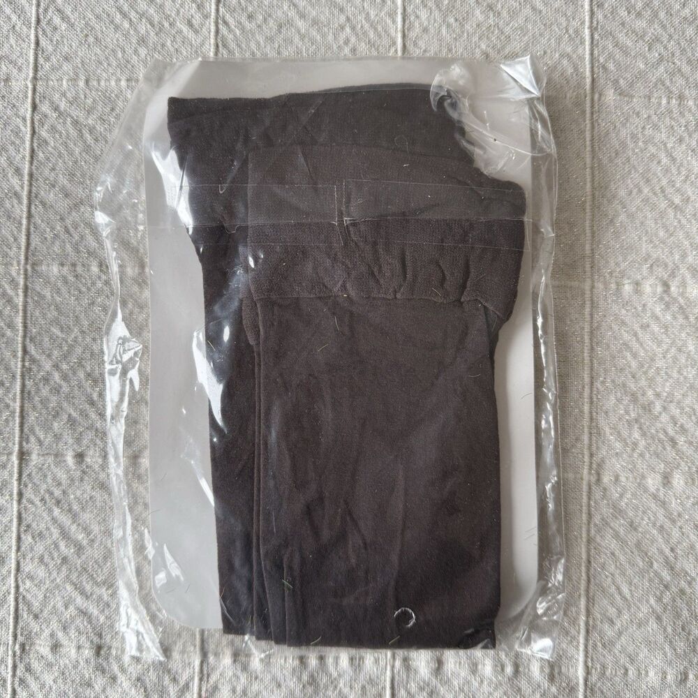New Silkies Trouser Socks 2 Pk Dark Brown Microfiber Queen Size #911423 - Picture 4 of 4